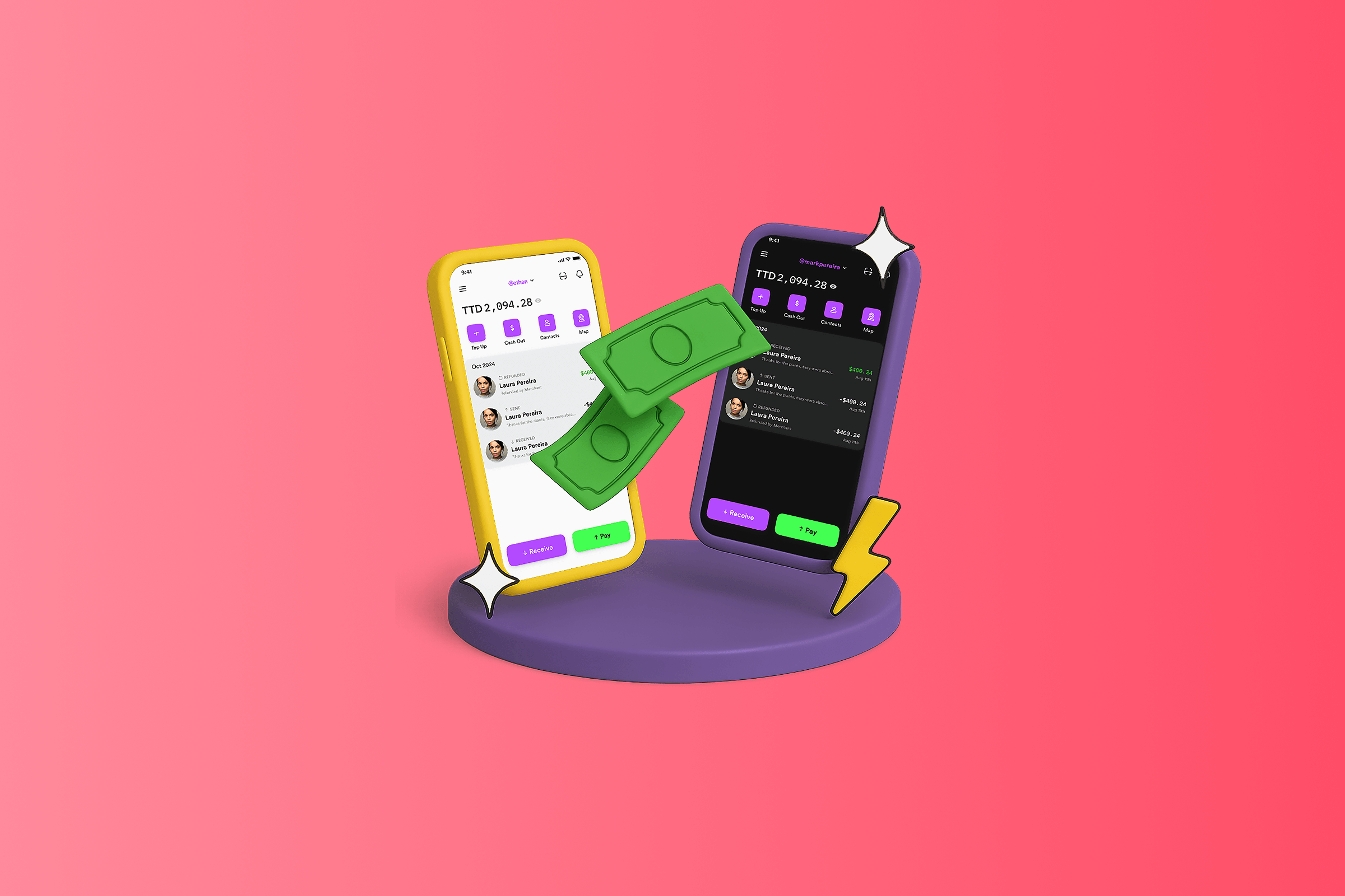 Cash in and Cash out