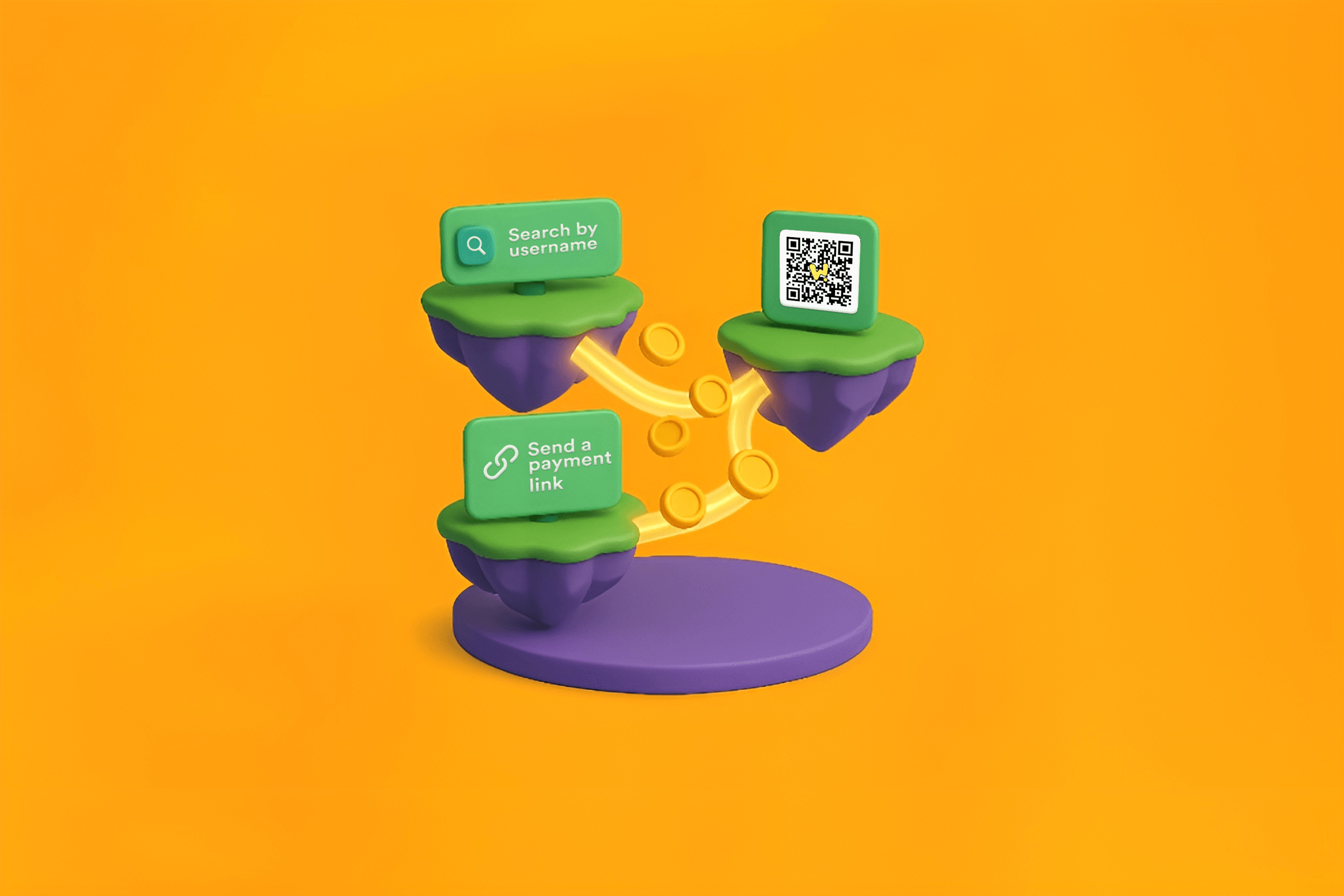 Send and receive money—your way